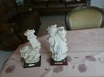 2 zeer mooie beeldjes, Antiek en Kunst, Antiek | Porselein, Ophalen of Verzenden