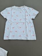 wit t-shirt met meisjes, Miss Chips, 128, Kinderen en Baby's, Ophalen of Verzenden, Zo goed als nieuw