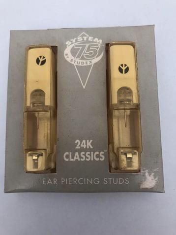 Piercings pour oreilles 24k Classics Studex, Enlèvement ou Envoi
