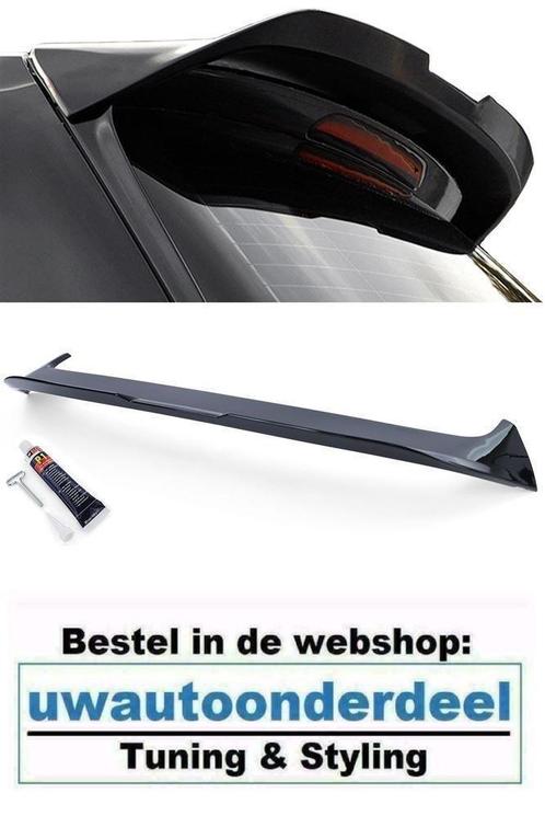 Ducktale Dakspoiler Spoiler glans Zwart Geshikt Voor Golf 7, Auto diversen, Tuning en Styling, Verzenden