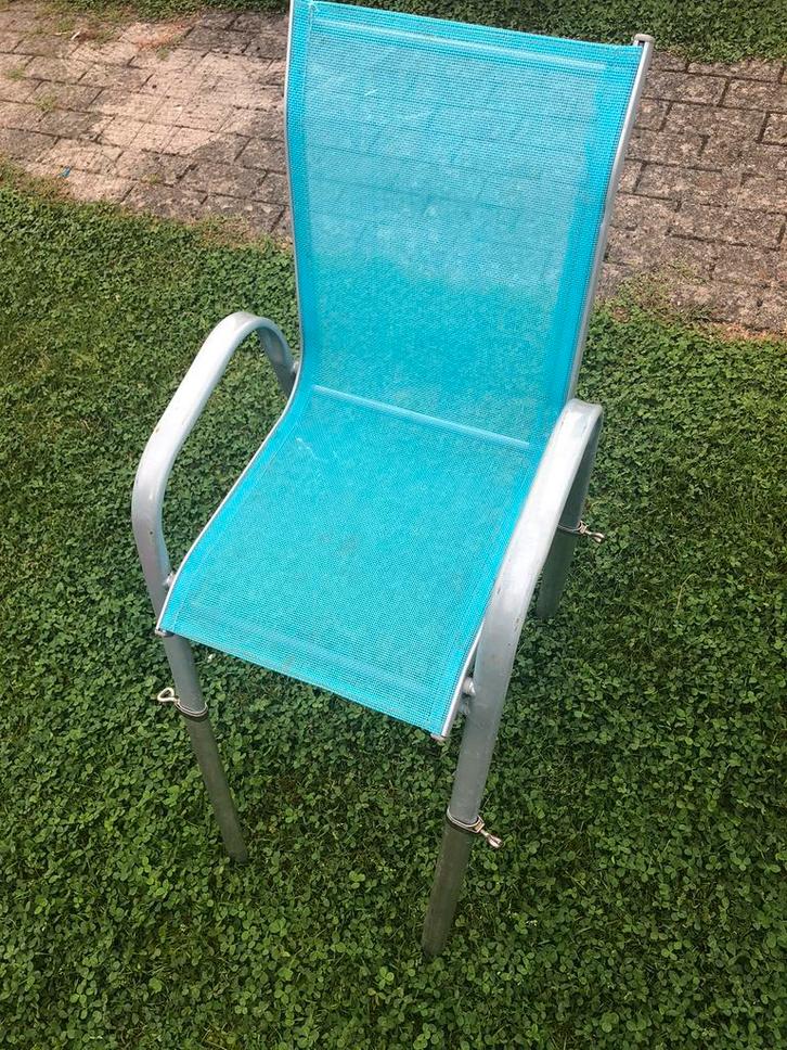 Verstelbare campingstoel kind, Caravans en Kamperen, Kampeermeubelen, Gebruikt, Campingstoel, Ophalen