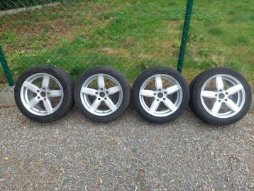 Originele alu BMW velgen 17” met winterbanden en sensoren beschikbaar voor biedingen