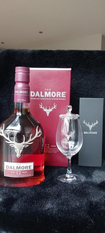 Dalmore Whisky 12y + Nosing glass beschikbaar voor biedingen