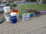 Kunstof opvouw bakken, Doe-het-zelf en Bouw, Kratten en Dozen, Ophalen, Opvouwbaar, Minder dan 35 cm, Minder dan 50 cm