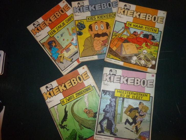 Strips Kiekeboe, Livres, BD, Utilisé, Plusieurs BD, Enlèvement