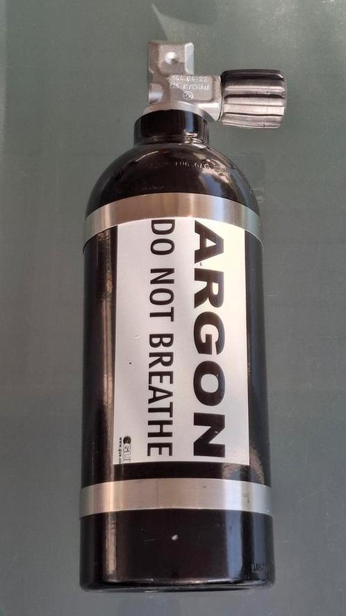 Luxfer 1,5L aluminium Argon fles, Watersport en Boten, Duiken, Gebruikt, Duikfles, Ophalen