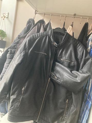 Lederen Vest, Ophalen, Zwart, Overige maten, C&A