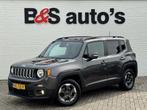 Jeep Renegade 1.4 MultiAir Limited Cruise control Climate co, Auto's, Automaat, Parkeersensor, Bedrijf, Grijs