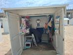 Strandcabine, Ophalen