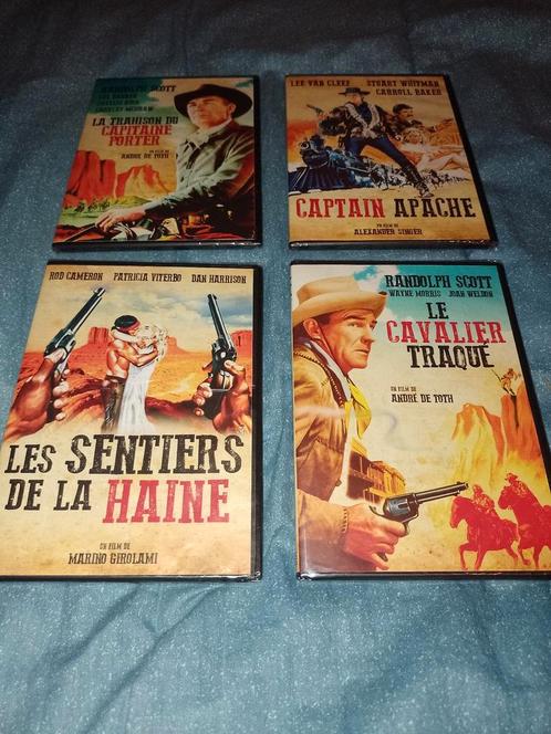 Te koop set van 4 nieuwe dvd-films uit de Western collectie, Cd's en Dvd's, Dvd's | Actie, Nieuw in verpakking, Actie, Alle leeftijden