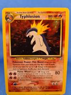 Typhlosion 18/111 - Neo Genesis, Hobby en Vrije tijd, Verzamelkaartspellen | Pokémon, Verzenden, Gebruikt