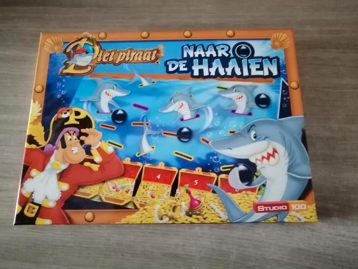 piet piraat naar de haaien, Hobby & Loisirs créatifs, Jeux de société | Jeux de plateau, Utilisé, Enlèvement ou Envoi
