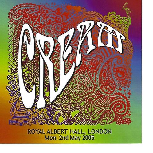 2 CD's - CREAM - Reunion - Royal Albert Hall 2005, CD & DVD, CD | Rock, Comme neuf, Pop rock, Envoi