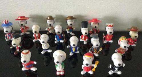 Snoopy figuren poppetjes verzameling uit 1999, Collections, Collections complètes & Collections, Enlèvement ou Envoi