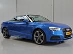 Audi A3 Cabriolet 2.0TFSI 190pk Quattro S-tronic | S-Line |, Automatique, Jantes en alliage léger, Bleu, Carnet d'entretien