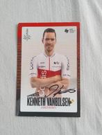 Gesigneerd rennerskaart Kenneth Vanbilsen, Ophalen of Verzenden, Zo goed als nieuw