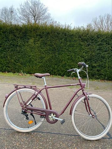 Herenfiets Elops 520 6 versnellingen 28” RIJKLAAR beschikbaar voor biedingen