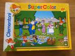 Geronimo Stilton Super Color puzzel - Picknick - 250 stukjes, Kinderen en Baby's, Speelgoed | Kinderpuzzels, 6 jaar of ouder, Meer dan 50 stukjes