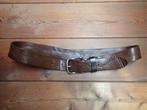 Stoere bruine riem van Cowboysbelt maat 85, Vêtements | Femmes, Ceintures, Brun, 80 à 90 cm, Porté, Ceinture