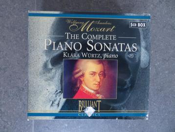 WOLFGANG AMADEUS MOZART boxset: alle pianosonates