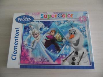 PUZZEL 60 STUKJES DE SNEEUWKONINGIN CLEMENTONI NEGEN beschikbaar voor biedingen