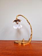 Art Nouveau-lamp in verguld brons, eind 19e eeuw., Ophalen of Verzenden