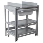 À vendre : Table à langer QUAX "SMART" – Griffin Grey, Enfants & Bébés, Enlèvement, Utilisé, Baignoire, Autres marques