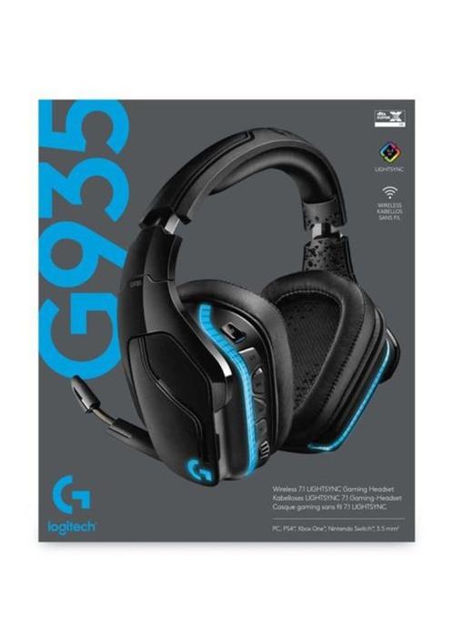 logitech G935 gaming headset voor pc ; ps5 , xbox ., Computers en Software, Headsets, Gebruikt, Over-ear, Draadloos, Gaming headset