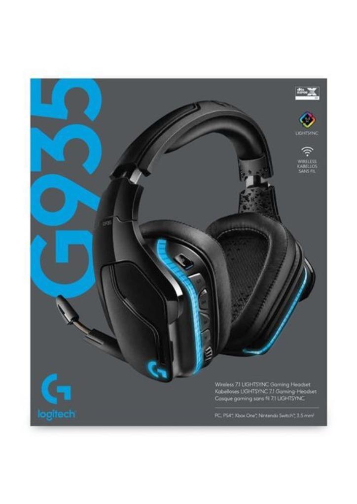 logitech G935 gaming headset voor pc ; ps5 , xbox 0472104484, Computers en Software, Headsets, Gebruikt, Over-ear, Draadloos, Gaming headset