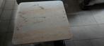 Marmeren salontafel, Huis en Inrichting, Ophalen, Gebruikt, 50 tot 100 cm, 50 tot 75 cm