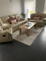 Salon, Huis en Inrichting, Zetels | Complete zithoeken, Ophalen, Gebruikt, Leer