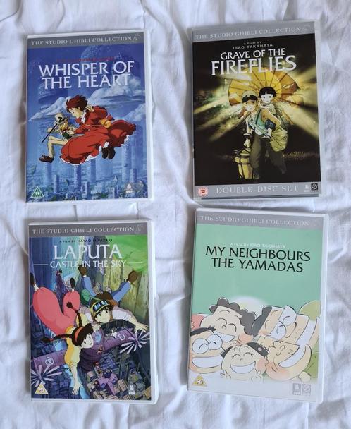Anime / manga dvd's - Studio Ghibli, CD & DVD, DVD | Films d'animation & Dessins animés, Comme neuf, Anime (japonais), Tous les âges