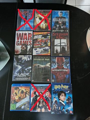 NOG 10 DVD'S TE KOOP VOOR 20 EURO beschikbaar voor biedingen