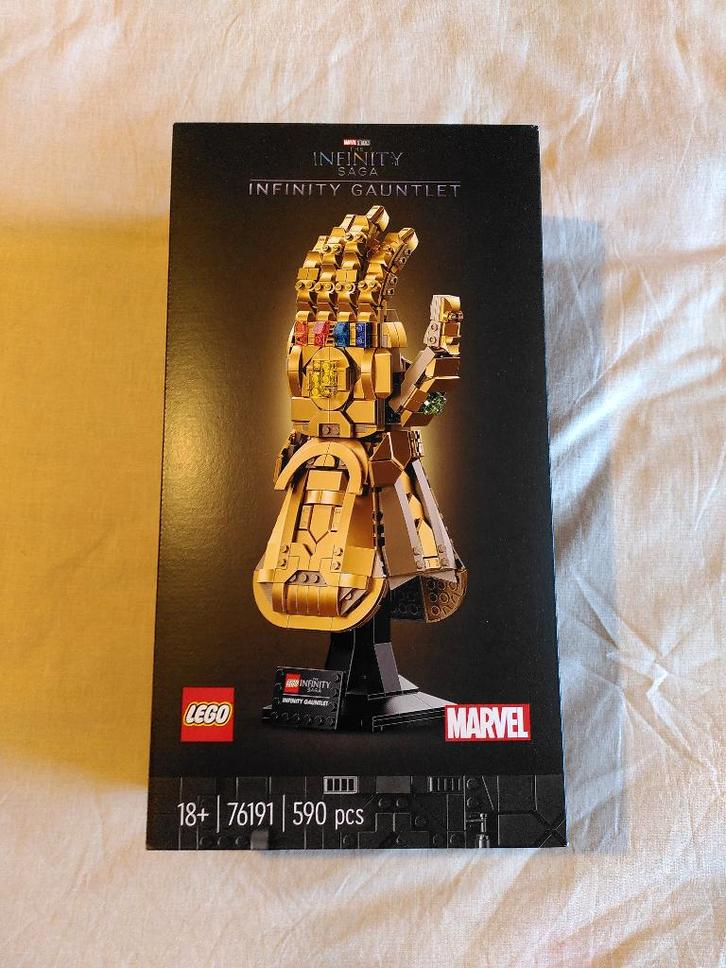 Lego Marvel 76191 – Infinity Gauntlet, Enfants & Bébés, Jouets | Duplo & Lego, Neuf, Lego, Ensemble complet, Enlèvement ou Envoi