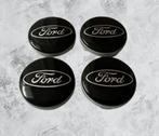 Ford zwarte Naafdoppen /Naafkappen 54mm Set van 4 stuks, Verzenden, Nieuw