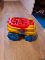 Bumba auto + rubberen blokken, Kinderen en Baby's, Speelgoed |Speelgoedvoertuigen, Ophalen of Verzenden, Zo goed als nieuw