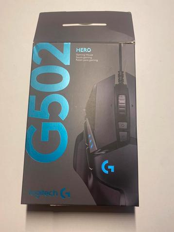 Logitech G502 HERO, Informatique & Logiciels, Souris, Logitech, Comme neuf, Enlèvement