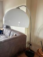 Vloerlamp met marmeren voet, Huis en Inrichting, Lampen | Vloerlampen, Ophalen, Gebruikt, Metaal, 150 tot 200 cm