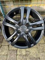 Zwart alu velgen, Auto-onderdelen, Banden en Velgen, Ophalen, 14 inch, Velg(en)