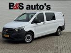Mercedes-Benz VITO 110 Dubbele Cabine Facelift Comfort Leder, Auto's, Mercedes-Benz, Bedrijf, 175 g/km, Onderhoudsboekje