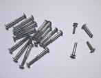Lot de 16 sets d'assemblage en acier vis + douille M5 neufs, Enlèvement ou Envoi, Neuf