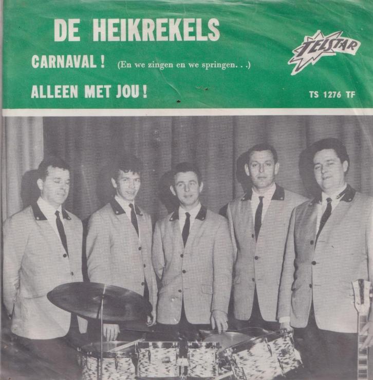De Heikrekels – Carnavan! / Alleen met jou - Single, Cd's en Dvd's, Vinyl Singles, Gebruikt, Single, Nederlandstalig, 7 inch, Ophalen of Verzenden