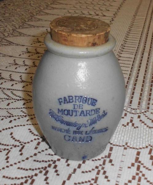 Ancien pot à moutarde, Antiquités & Art, Antiquités | Céramique & Poterie, Enlèvement ou Envoi