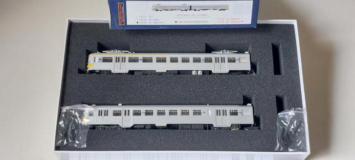 SNCB/NMBS VAN BIERVLIET AM 56 BUDD DIG/GELUID/LICHT 7101.03, Hobby en Vrije tijd, Modeltreinen | H0, Nieuw, Treinset, Gelijkstroom