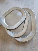 3 plateaus Rvs, Ophalen of Verzenden, Gebruikt