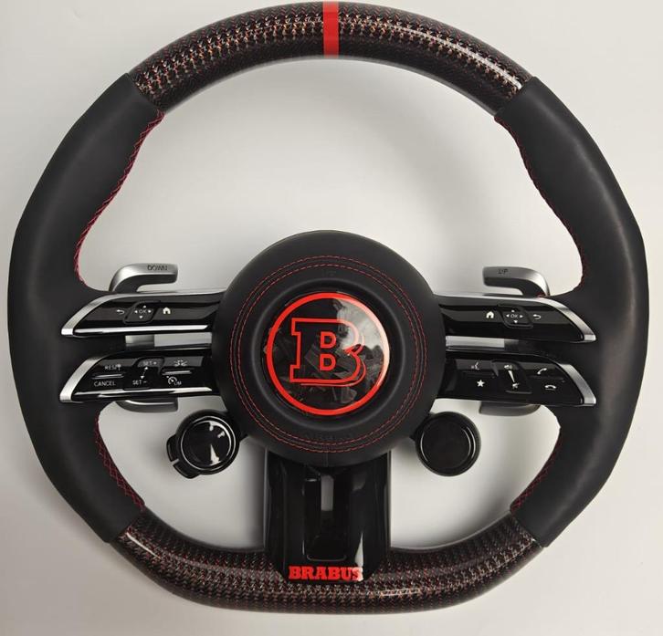 Mercedes Brabus AMG stuur compleet carbon, Auto-onderdelen, Besturing, Mercedes-Benz, Nieuw, Ophalen of Verzenden