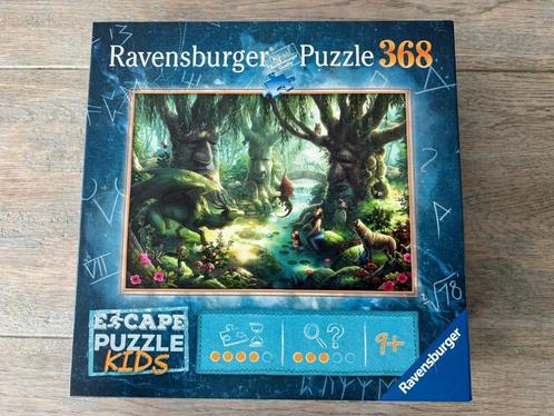 Ravensburger Puzzel 368 Escape Puzzle Kids, Hobby en Vrije tijd, Denksport en Puzzels, Gebruikt, Legpuzzel, Minder dan 500 stukjes