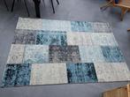 Grand tapis patchwork état neuf, 150 à 200 cm, Comme neuf, Rectangulaire, Crème