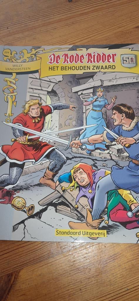 Boek strip De Rode Ridder, Antiek en Kunst, Ophalen