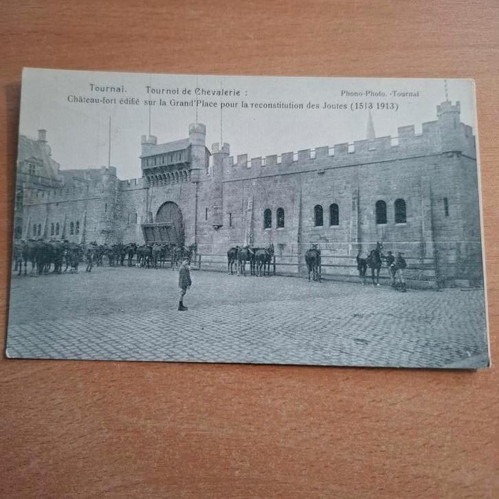 Tournai cortège 1913 14 cartes, Antiek en Kunst, Kunst | Tekeningen en Fotografie, Ophalen of Verzenden
